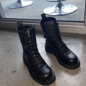 Zara black boots